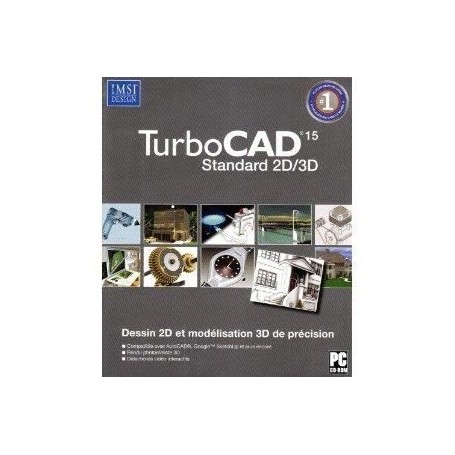 TurboCAD 15 Standard 2D/3D - PC - VF