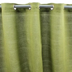 CAMELEON rideau coton (150x250cm) vert mousse -..