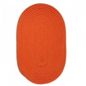 TAM TAM Tapis en coton - 50x80 cm - Orange