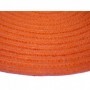 TAM TAM Tapis en coton - 50x80 cm - Orange