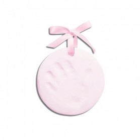 Kit d'empreinte rose pour main ou pied pour bébé