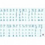 Jouets éducatifs - Tableau souple effaçable à sec - Alphabet - 80 x 120