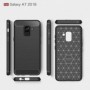 Coque Samsung Galaxy A7 2018 Case Fibre carbone Resilient TPU Protection