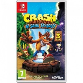Crash Bandicoot N. Sane Trilogy Switch + 1 Porte Clé