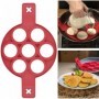 Pancake magique antiadhésif 7 Moules à gateaux Oeuf Outil de cuisine facile