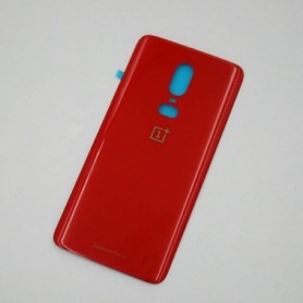 Cache Batterie OnePlus 6 - Rouge