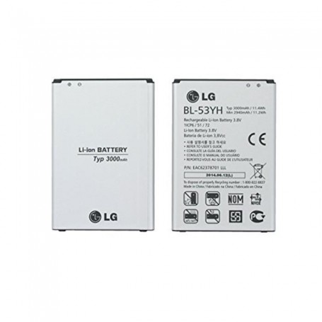 Batterie 2940mAh EAC6237870 BL-53YH pour LG G3