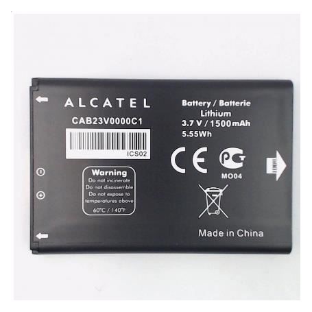 Batterie d'origine Alcatel CAB23V0000C1 pour One Touch Y580, Y580D, Y800