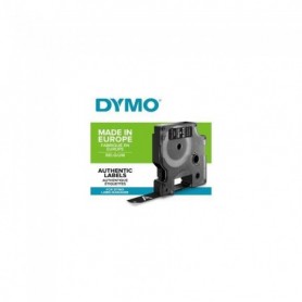 DYMO LabelManager cassette ruban D1 12mm x 7m Blanc/Noir (compatible avec )
