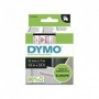 DYMO LabelManager cassette ruban D1 12mm x 7m Rouge/Blanc (compatible )
