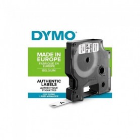 DYMO LabelManager cassette ruban D1 9mm x 7m Noir/Blanc (compatible avec )