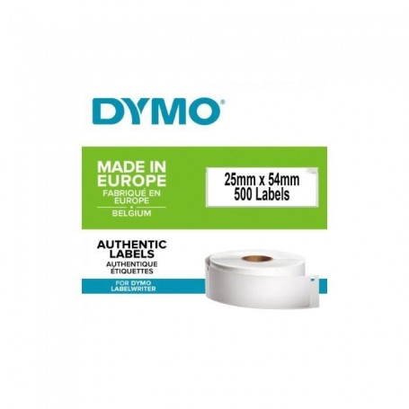 Etiquettes pour Imprimante Dymo S0722520 Blanc Noir/Blanc