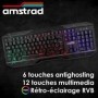 Pack Pro Gamer AMSTRAD HUNTERS 5 pièces: Clavier, Souris & tapis, Casque