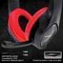 Casque Pro Gamer Amstrad AMS H888 RED 40mm Power B