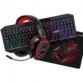 Pack Pro Gamer spécial XBOX AMSTRAD HUNTERS 5 pièces: Clavier, Souris