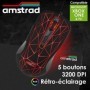 Pack Pro Gamer spécial XBOX AMSTRAD HUNTERS 5 pièces: Clavier, Souris