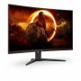 AOC G2 CQ32G2SE/BK LED display 80 cm (31.5") 2560 x 1440 pixels 2K Ultra HD Noir, Rouge"