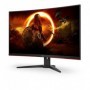 AOC G2 CQ32G2SE/BK LED display 80 cm (31.5") 2560 x 1440 pixels 2K Ultra HD Noir, Rouge"