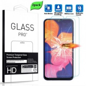 [2 Pack] Film de Protection d'écran Verre Trempé Pour Samsung Galaxy A10