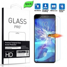 [2 Pack] Film de Protection d'écran Verre Trempé Pour Samsung Galaxy A80