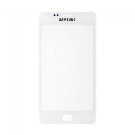 Ecran de façade blanche + adhésif Samsung Galaxy S2 I9100