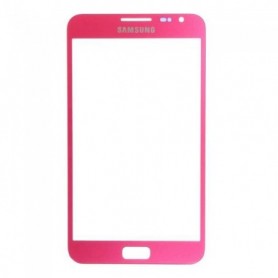 Ecran de façade rose + adhésif Samsung Galaxy Note N7000