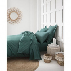 TODAY housse de couette 100% coton - 220x240 cm - Vert émera 58,99 €