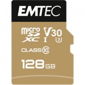 Emtec Carte mémoire SpeedIN PRO mémoire flash 128 Go MicroSDXC Classe