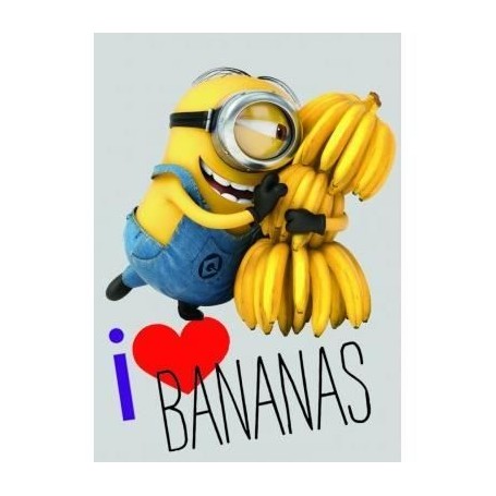 Tapis enfant pixar Minions bananas