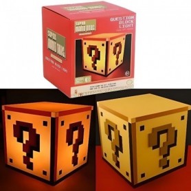 Lampe USB Nintendo : Super Mario Bros Question Block - 18 x 16 x 16 cm
