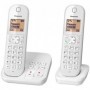 PANASONIC - KXTGC422FRW - Téléphone sans fil duo - Répondeur - Blocage