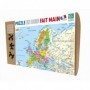 Puzzle en bois 50 pièces : Carte d'Europe aille Unique Coloris Unique