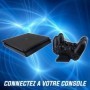 Station de recharge pour 2 manettes - SUBSONIC - PS4 / PS4 Slim / PS4