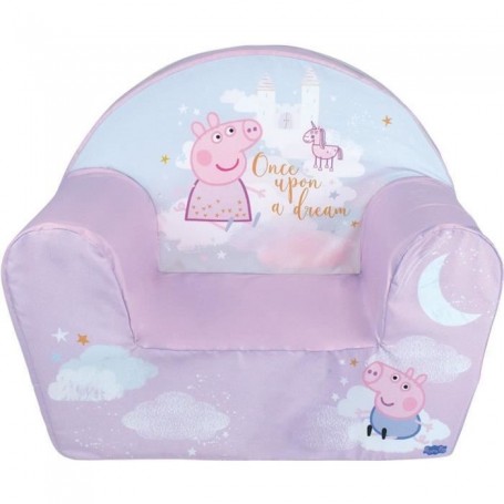 FUN HOUSE Peppa Pig Fauteuil Club - l.52 x P.33 x H.42 cm - Pour enfant