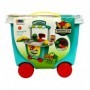 Stand vendeur fruit legume dinette jouet chariot enfant marchand GUIZMAX