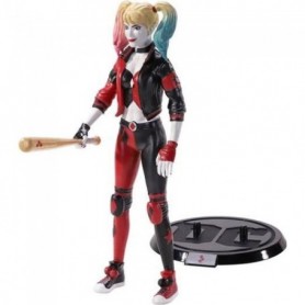 Noble Collection - DC Comics - Figurine flexible Bendyfigs Harley Quinn