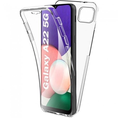 Coque pour Samsung Galaxy A22 5G,Protection intégrale Avant + Arrière