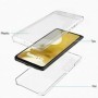 Coque pour Samsung S22 - Silicone Intégrale Transparent 2 Parties Avant