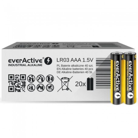 Batteries EverActive LR03 1,5 V AAA