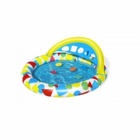 Bestway 47" x 46" x 18"/1.20m x 1.17m x 46cm Splash & Learn Kiddie Pool"