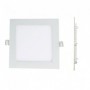 Spot Encastrable LED Carre Downlight Panel Extra-Plat 15W Blanc Neutre