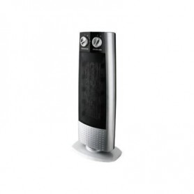 Radiateur ventilateur en céramique ATACAMA 2000 W noir et gris