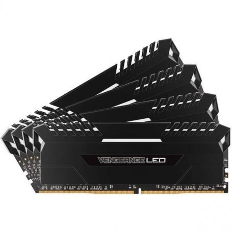 CORSAIR Mémoire PC Vengeance LED - DDR4 - Kit 64GB (4 x 16GB) - 3000