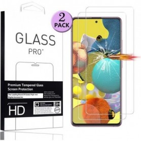 [2 PC] pour Samsung Galaxy A71 5G Verre Trempé Film de Protection Vitre