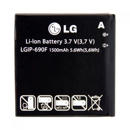 LG batterie d'origine LGIP-690F 1500 mAh pour L