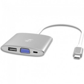 Mobility Lab - ML307930 - Adaptateur USB-C vers 1x VGA + 1 x USB 3.0 +
