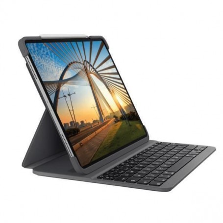 Logitech Slim Folio Pro Graphite Bluetooth Qwerty Espagnole