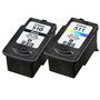 CANON Pack de 2 cartouches d'encre PG-510 / CL-511 Noir + Couleur