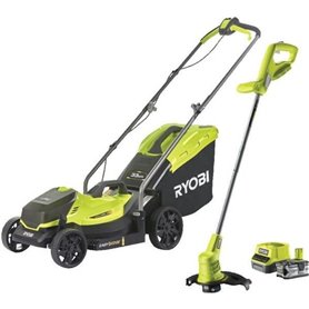 Pack ONE+ tondeuse + coupe-bordures 18V sans fil RYOBI RLM1833BLT1825M