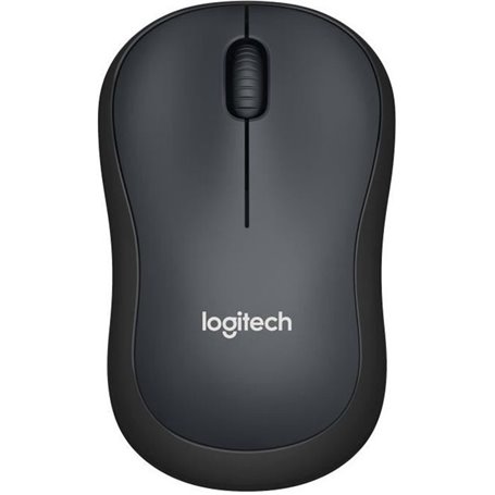 LOGITECH Souris Silencieuse M220 Silent - Sans Fil - Gris/Noir